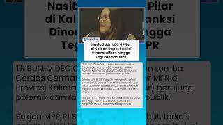 NASIB 2 Juri LCC 4 Pilar Kalbar, Dapat Sanksi Dinonaktifkan hingga Teguran dari MPR