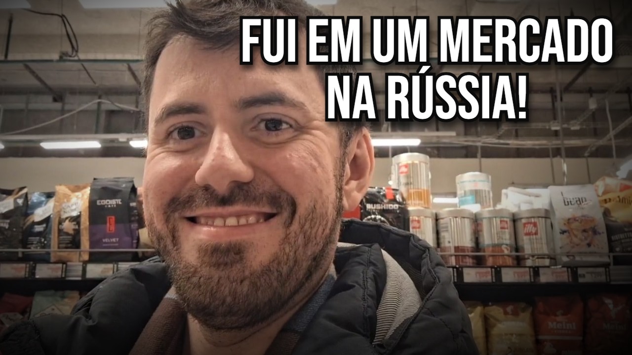 🇷🇺 Fui em um Shopping e em um Mercado em Moscou, na Rússia! Como estão os preços? É muito caro?🫰