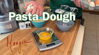 1.64:1 Flour To Egg Ratio & Eggless Semolina Pasta, No Machine Required Food Processor Pasta Eggless Semolina Pasta In A Food Processor