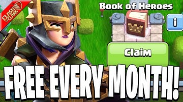 Putting the Free Book of Heroes to Use! (Clash of Clans)
