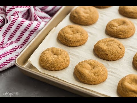 Chewy Molasses Cookies recipe