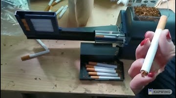 Automatic cigarette machine video