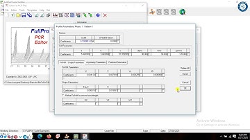 How to do LeBail fitting via FullProf Suite Program software for the Rietveld Refinement of BaCoFeO