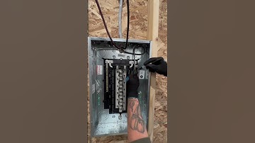 How to install an electrical sub-panel like a pro! #whackhack #thebasementking #diy