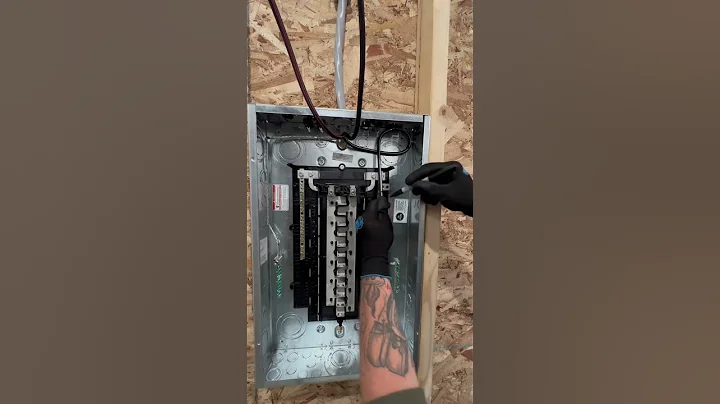 How to install an electrical sub-panel like a pro! #whackhack #thebasementking #diy