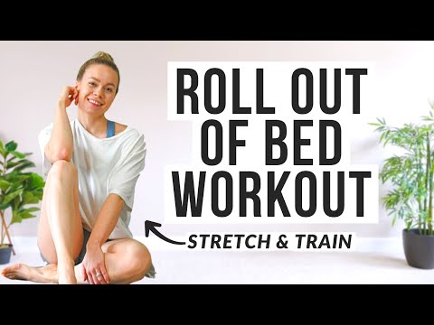 10MIN  ROLL OUT OF BED WORKOUT (Stretch & Train)