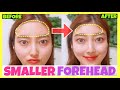 Make Your Forehead Smaller With This Exercise! Get Narrow Forehead Naturally