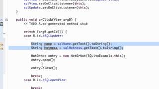 Android Application Development Tutorial   116   Closing SQLite Database   YouTube