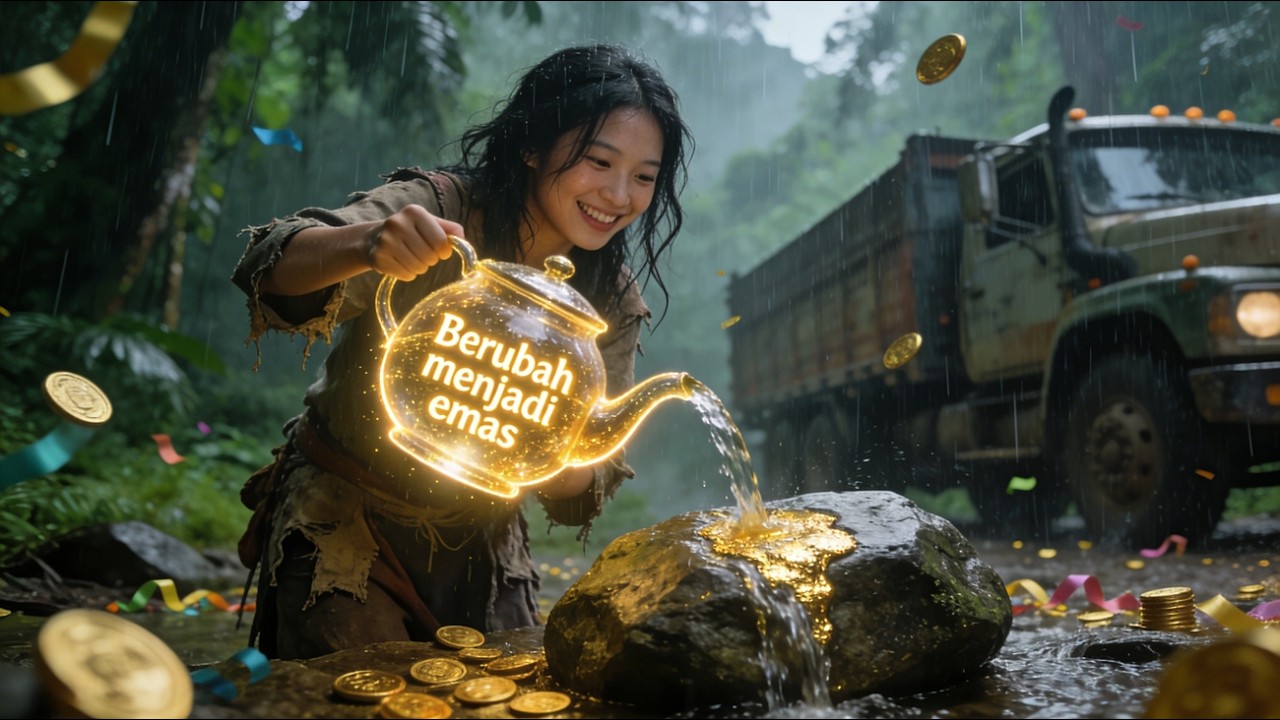 【PENUH】🔥Ku Xiaoxiao Punya Air Emas Penghasil Emas Tak Terbatas, Dari Miskin Jadi Kaya Raya.