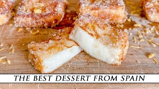 Spanish Leche Frita Recipe | Incredible FRIED MILK Dessert