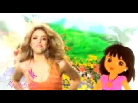Shakira Ft. Dora - Todos Juntos (Official Video) Letra
