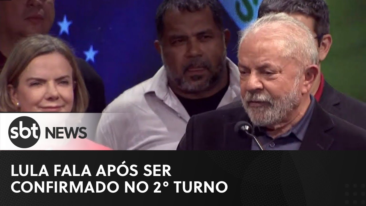 Lula projeta debate com Bolsonaro após confirmação de 2º turno
