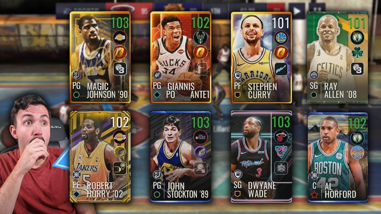 The Most Insane Account In Nba Live Mobile Youtube