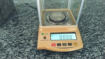 Como calibrar uma balança analítica?