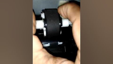 How to replace pickup roller/Paper jam in HP cp2025 printer