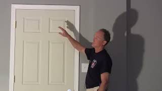 How to install a split jamb door
