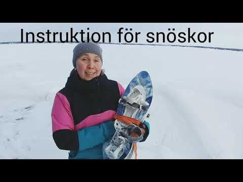 Video: Hur Man Gör Snöskor