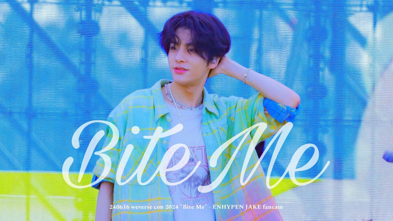 4K 240616 weverse con 2024 “Bite Me” - ENHYPEN JAKE fancam