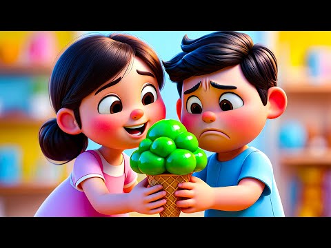🎶🥦Do You Like Broccoli Ice Cream??? | Nursery Rhymes & Kids Songs