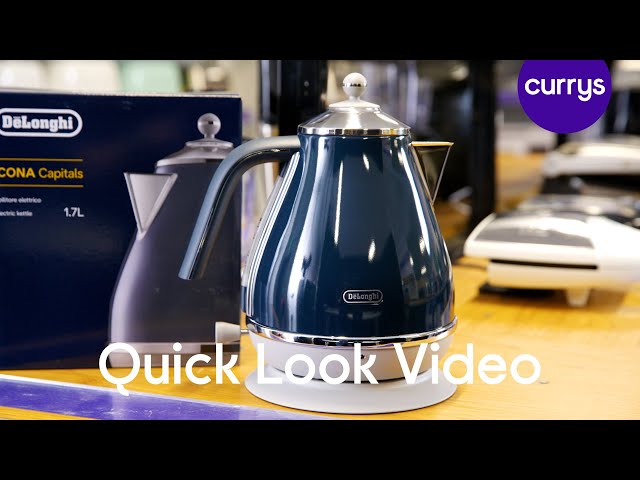 Delonghi Icona Capitals Jug Kettle - Quick Look - YouTube