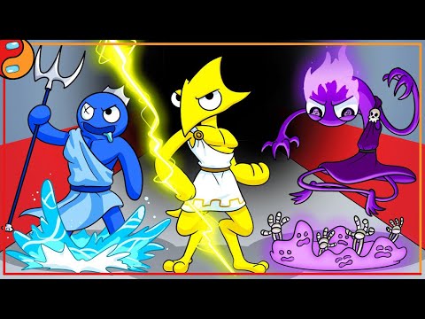 Видео: РАДУЖНЫЕ ДРУЗЬЯ СТАЛИ БОГАМИ?! Реакция на Rainbow Friends анимацию на русском языке