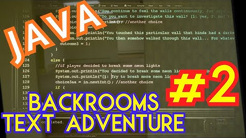ASMR CODING | Java coding a small backrooms interactive game  Keyboard sounds (part 2)