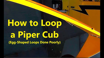 How to Loop a Piper J 3 Cub Poorly