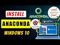 How Install Anaconda Python, Jupyter Notebook And Spyder on Windows 10 | 2022