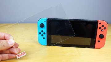 Nintendo Switch - How To Install Glass Screen Protector
