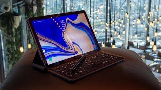 نظرة على الجهاز اللوحي Samsung Galaxy Tab S4:وسائط وفئة أعمال!