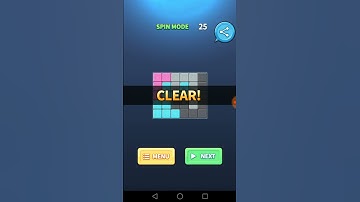 Block Puzzle King Spin Mode Level 25 Walkthrough Solution
