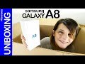 Samsung Galaxy A8 unboxing -con dualcam para SELFIES- 📷 📲 📸