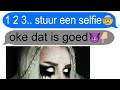 vraag nooit om een selfie via sms