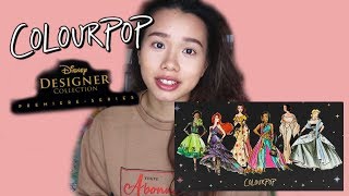 🎀Swatch &amp; Review- Colourpop Disney Designer Collection | YAN🎀