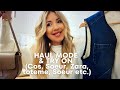 Haul mode  try on  fashion haul winter soeur cos zara adidas toteme atelier auguste etc