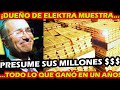 OH DIOS MIO ¡ SALINAS PLIEGO PRESUME LOS MILLONES DE PESOS QUE GANO EN UN AÑO ! ELEKTRA TV AZTECA