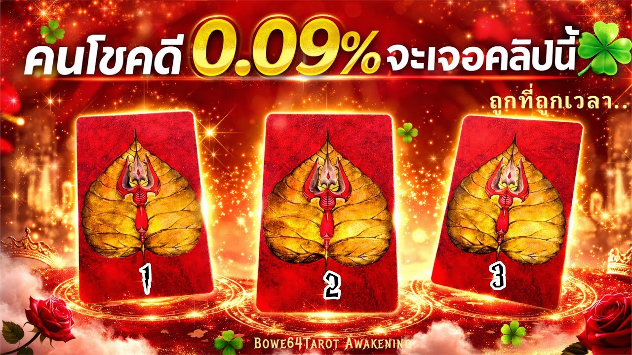 🧲 จังหวะชีวิตถูกที่ถูกเวลา..คนโชคดี 0.09% จะเจอนี้🍀 Pick A Card/Timeless