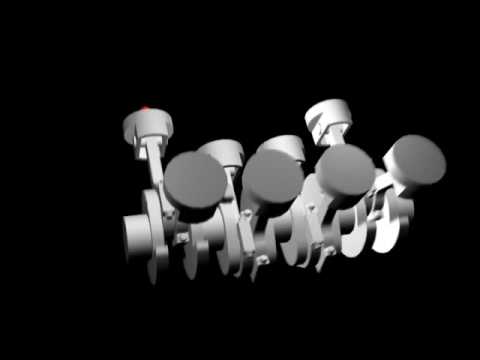 V8 engine animation - YouTube