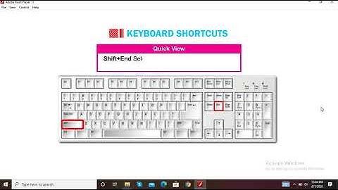 STD-4 CHAPTER-5 EDITING TEXT IN MS WORD 2007