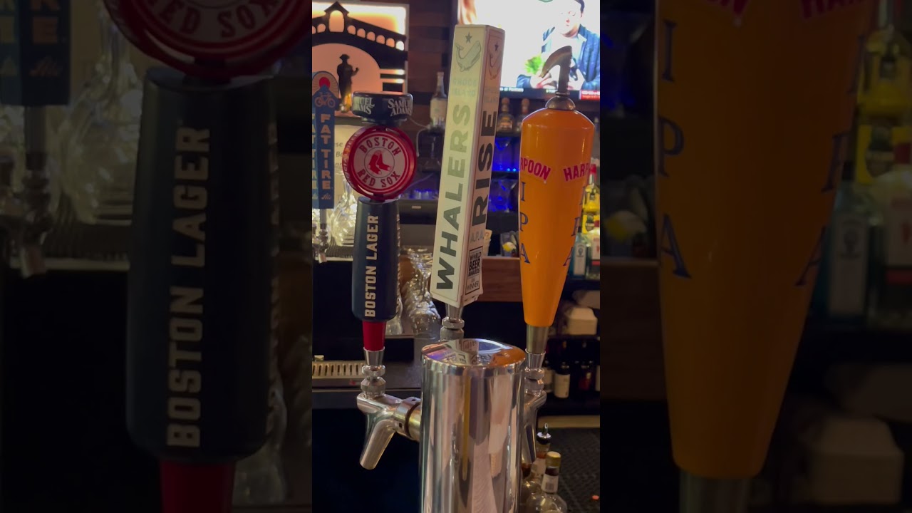 Slim  beer tap selection 