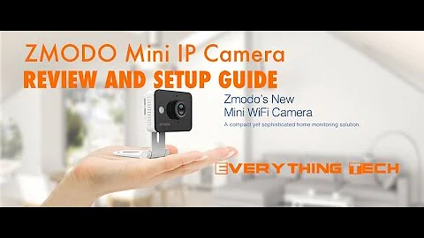 ZMODO Mini IP Camera Review And Setup Guide