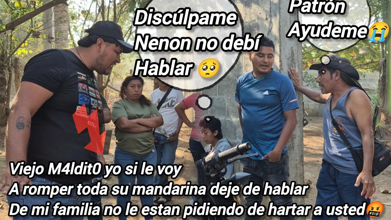 Nenon llego vien 3nput4d0 por que pvt4s hablan de mi mama🤬agarro a v3r.g4z0s a doña viki y vitaminas