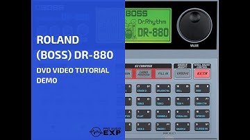 Roland (Boss) DR-880 DVD Video Tutorial Demo Review Help