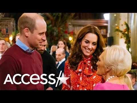 Kate Middleton Caught Shrugging Off Prince William's PDA During Christmas Special