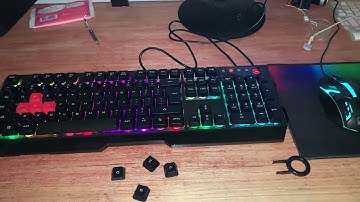 A4Tech Q135 ILLUMINATE GAMING KEYBOARD | Unboxing & Review