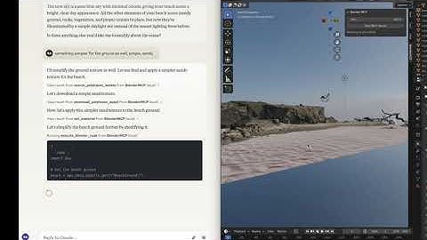 Blender MCP: Use Polyhaven assets