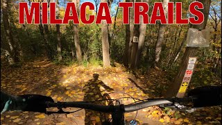 Headed up North to check out the Milaca mountain bike trails - Milaca, MN