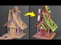 Fairies Welcome! DIY Cardboard Fairy House