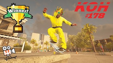 Session (Skate Sim) - Sesher Magazine - KOH #178 - A line with four tricks at Pier 7