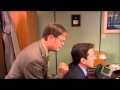 Dwight cracks an egg on michaels head